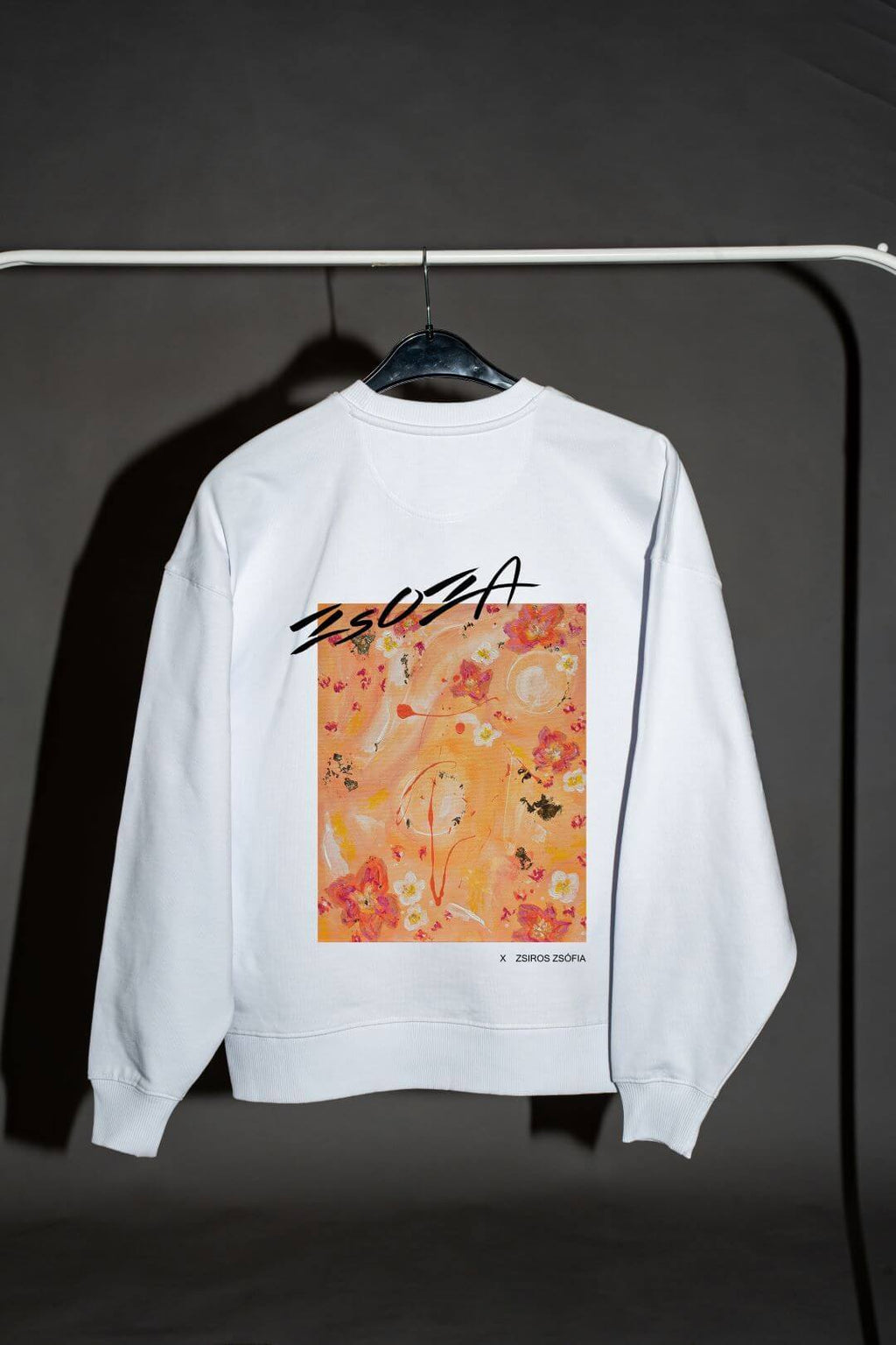 Virágok - kereknyakú pulóver