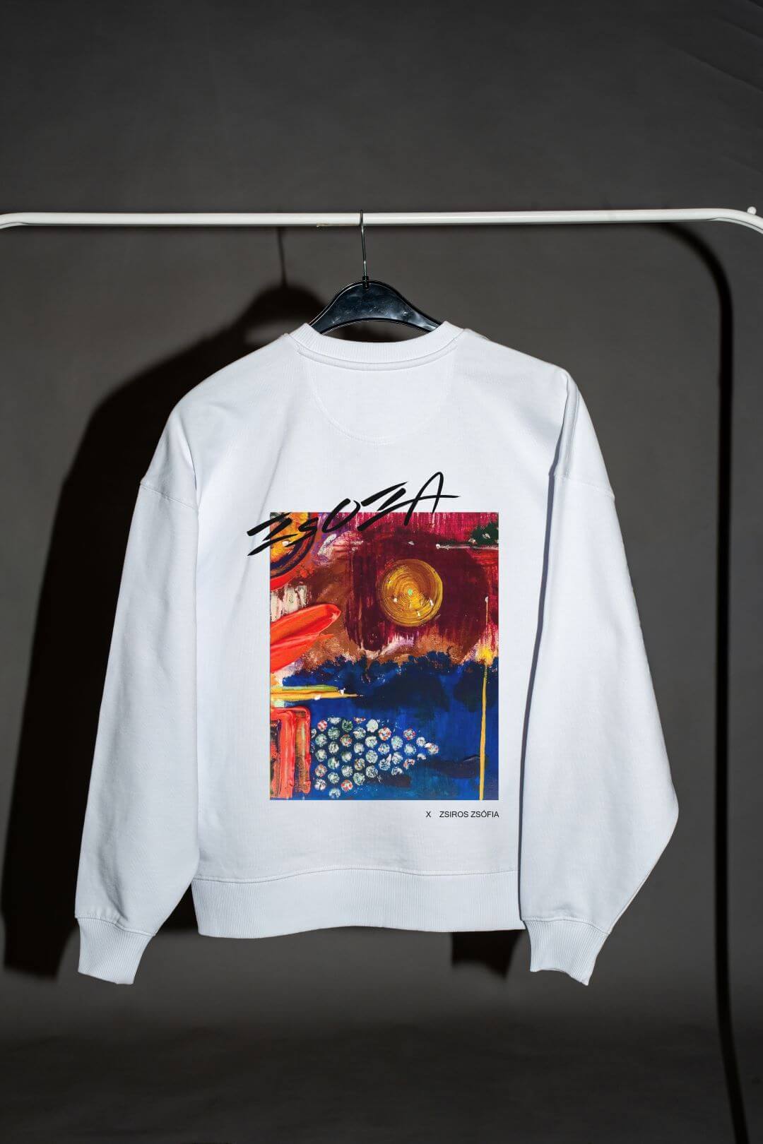 Szörfös - kereknyakú pulóver