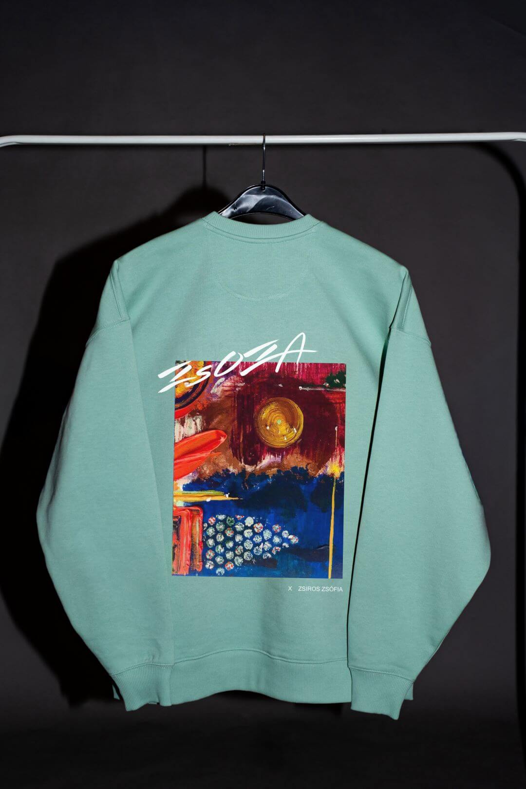 Szörfös - kereknyakú pulóver