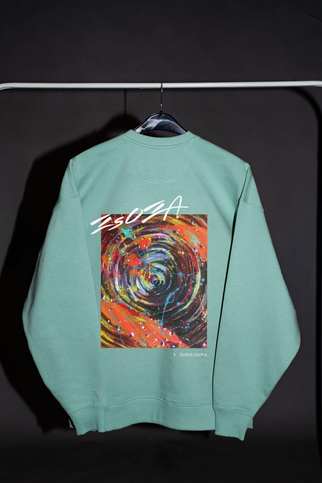 Spirál - kereknyakú pulóver