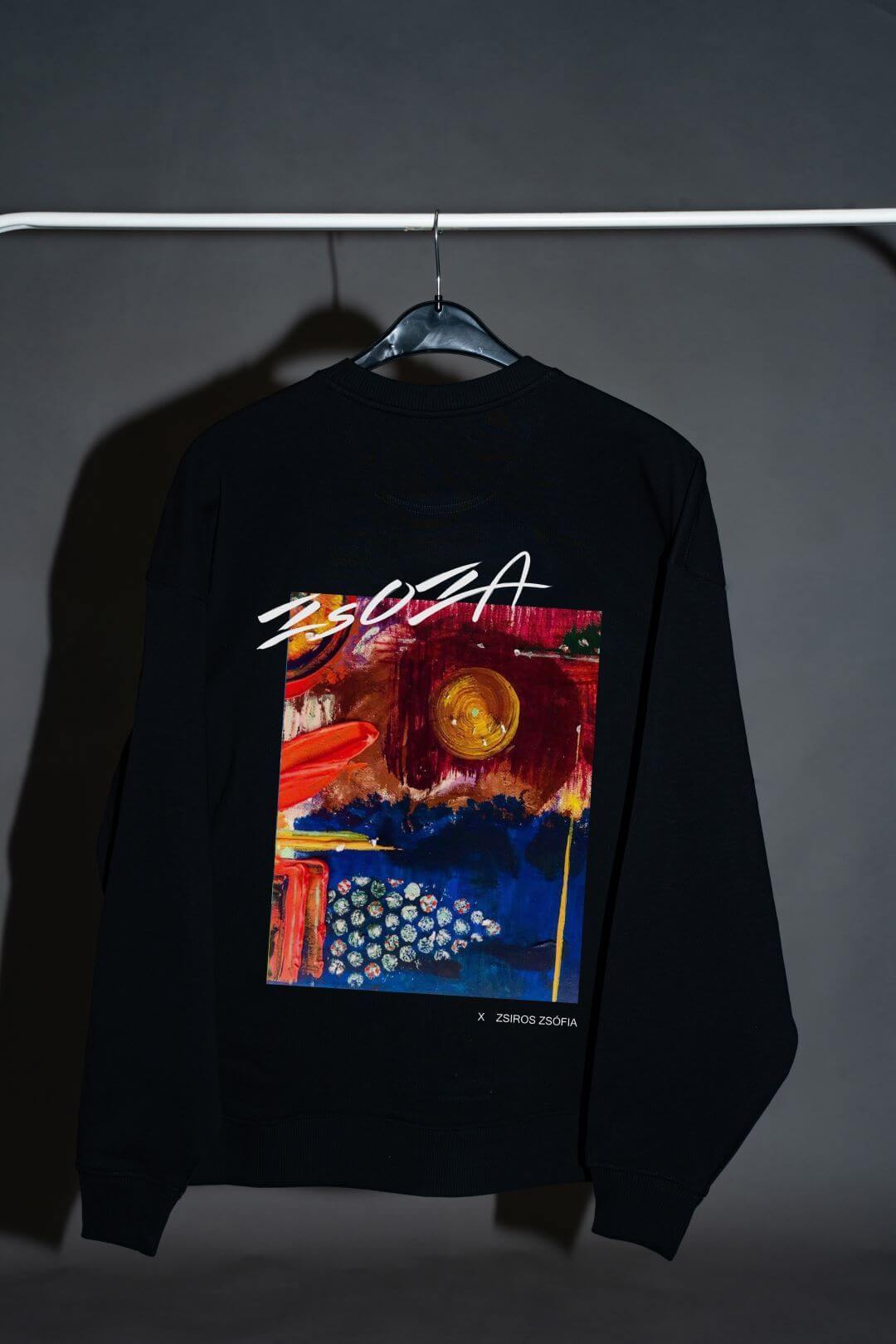 Szörfös - kereknyakú pulóver