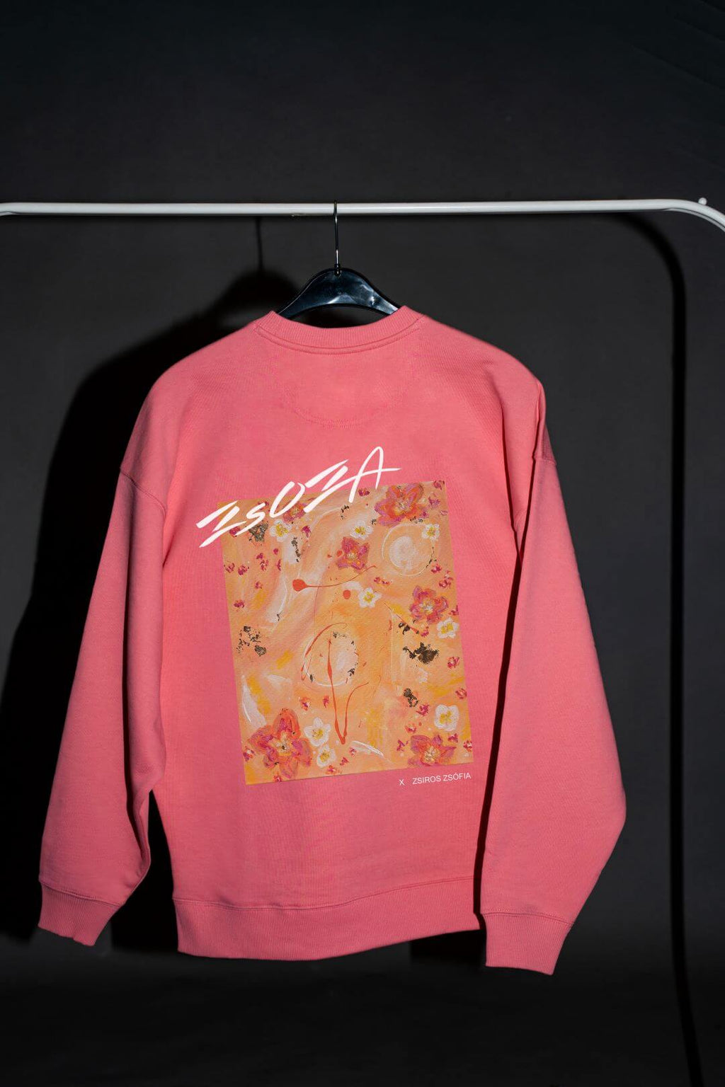 Virágok - kereknyakú pulóver