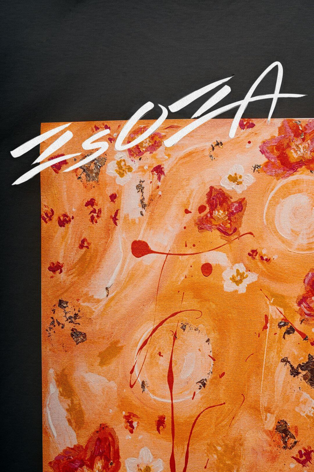 Virágok - kereknyakú pulóver