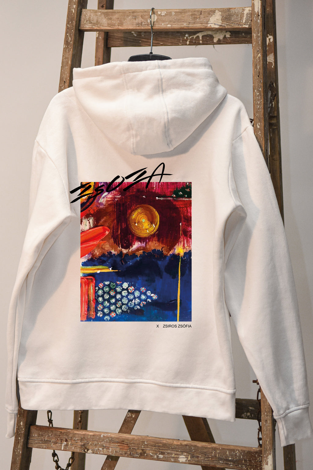 Szörfös-kapucnis pulóver