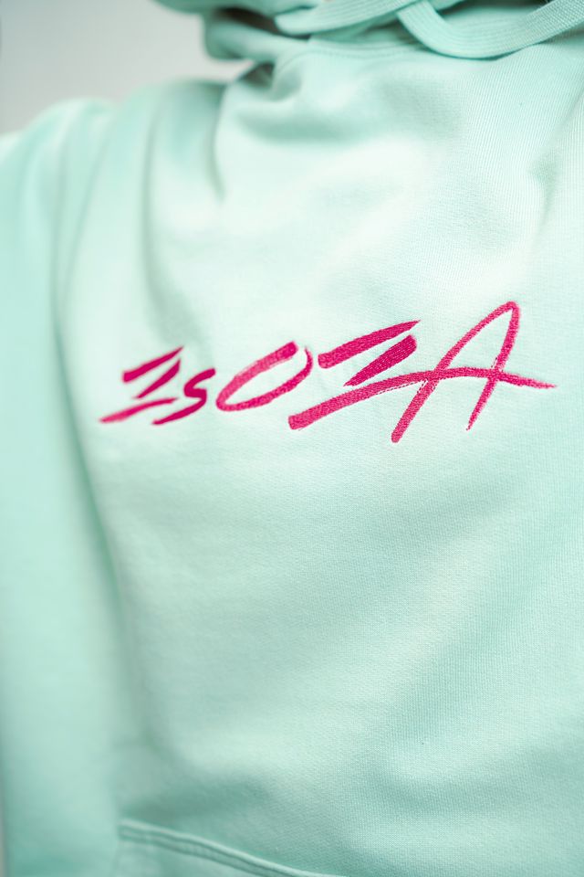 ZSOZA kapucnis pulóver mentazöld